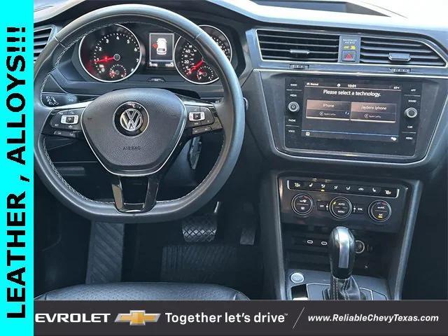 used 2021 Volkswagen Tiguan car, priced at $16,895