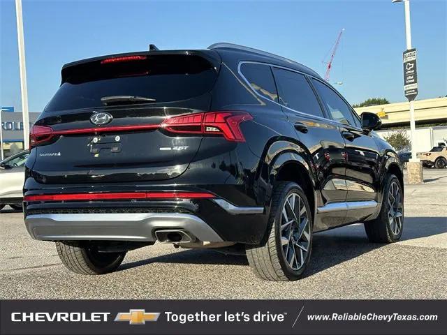 used 2021 Hyundai Santa Fe car, priced at $21,671