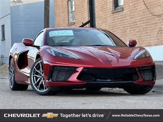 new 2025 Chevrolet Corvette car, priced at $85,870