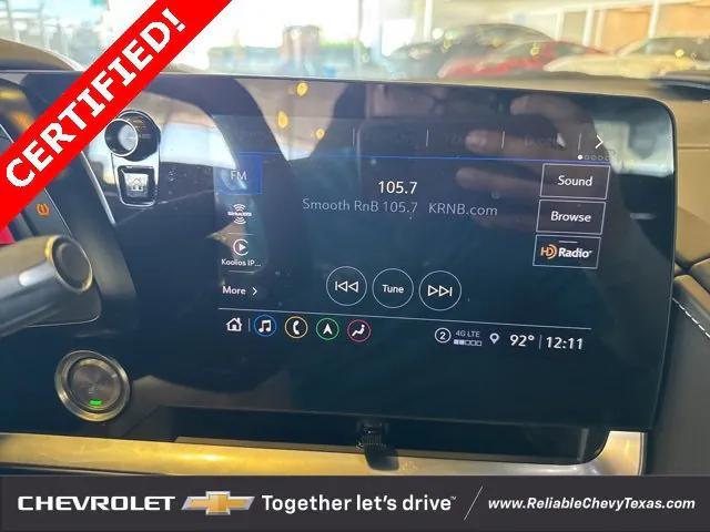 used 2023 Chevrolet Corvette car, priced at $68,791