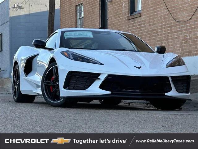 new 2025 Chevrolet Corvette car, priced at $85,855