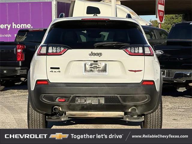 used 2022 Jeep Cherokee car, priced at $19,991