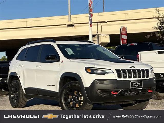 used 2022 Jeep Cherokee car, priced at $19,991