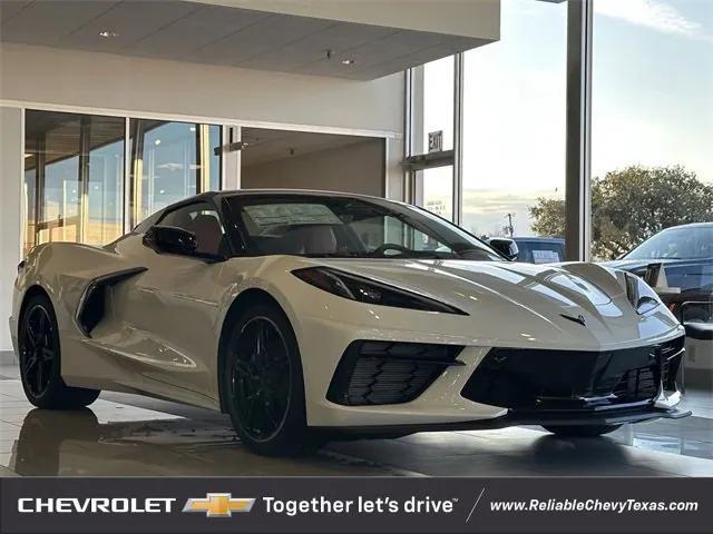 new 2025 Chevrolet Corvette car, priced at $95,245