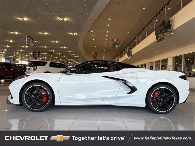 new 2025 Chevrolet Corvette car, priced at $95,245