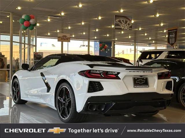 new 2025 Chevrolet Corvette car, priced at $95,245