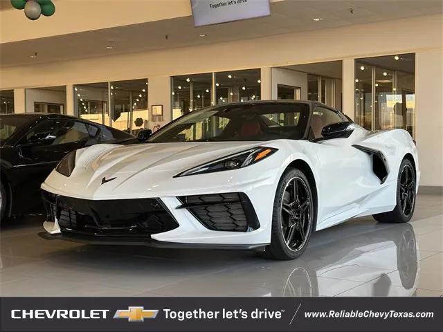 new 2025 Chevrolet Corvette car, priced at $95,245