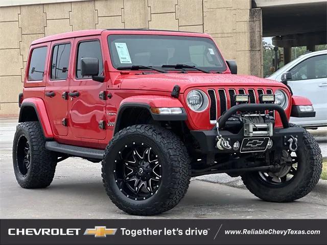 used 2018 Jeep Wrangler Unlimited car, priced at $23,991