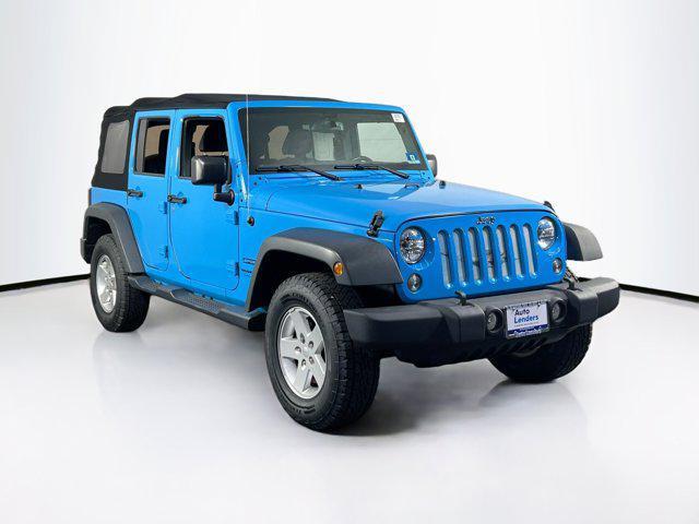 used 2018 Jeep Wrangler JK Unlimited car, priced at $24,495