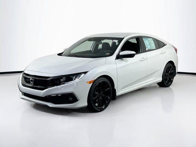 used 2021 Honda Civic car, priced at $22,821