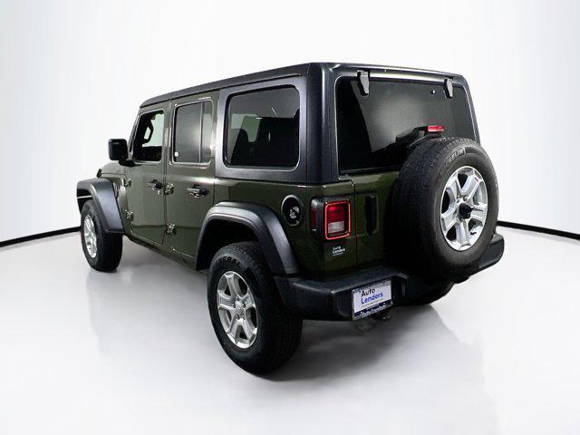 used 2021 Jeep Wrangler Unlimited car, priced at $31,021