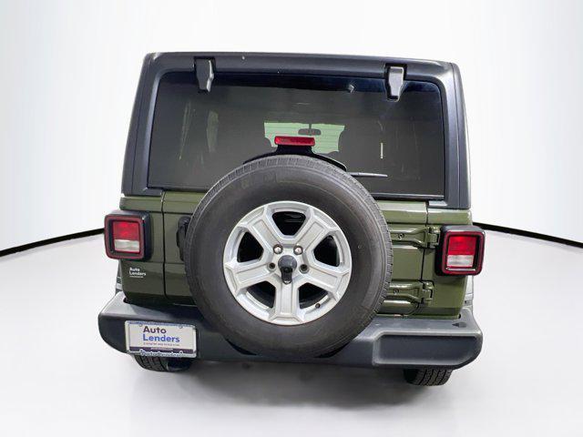 used 2021 Jeep Wrangler Unlimited car, priced at $31,021