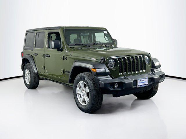 used 2021 Jeep Wrangler Unlimited car, priced at $31,021