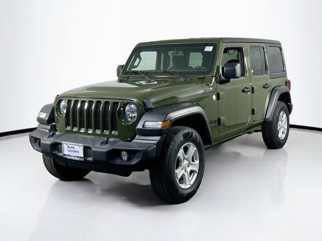 used 2021 Jeep Wrangler Unlimited car, priced at $31,021