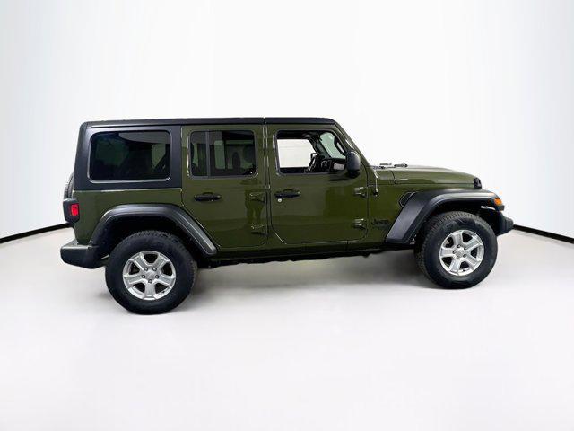 used 2021 Jeep Wrangler Unlimited car, priced at $31,021