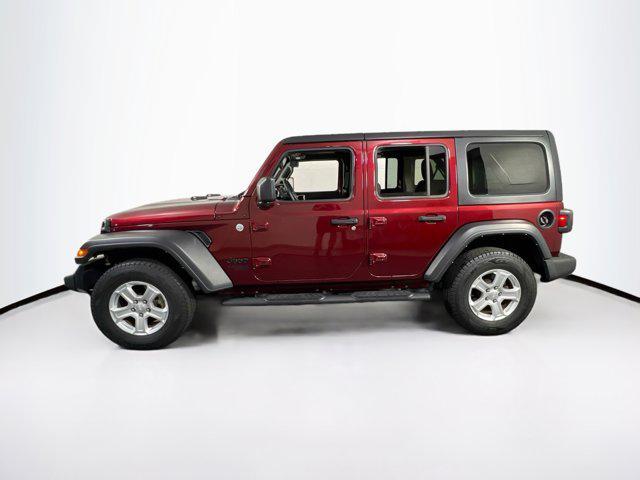 used 2021 Jeep Wrangler Unlimited car, priced at $28,077