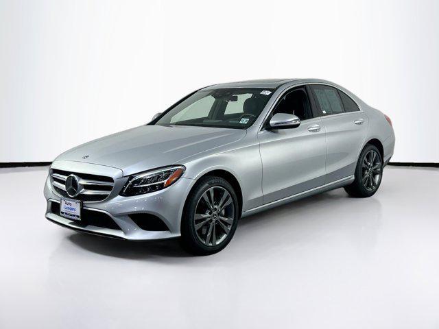 used 2021 Mercedes-Benz C-Class car, priced at $27,857