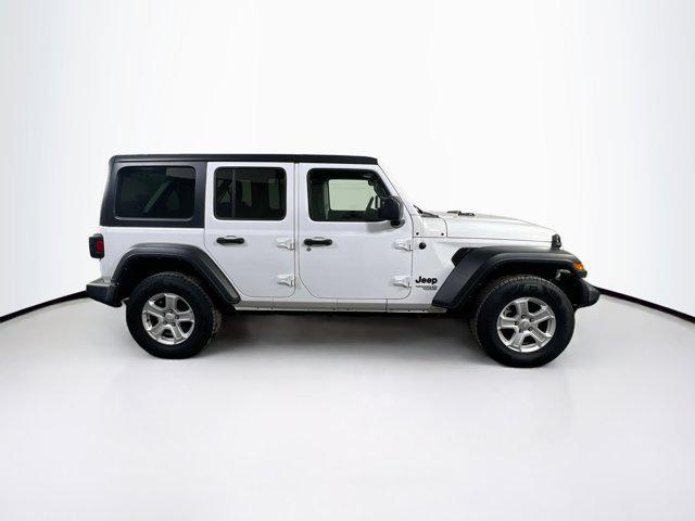 used 2021 Jeep Wrangler Unlimited car, priced at $31,416