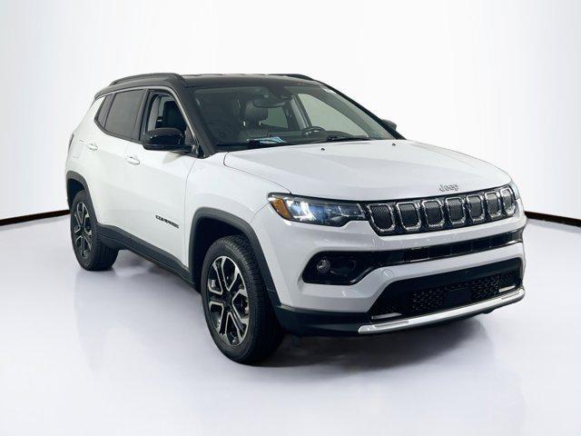 used 2022 Jeep Compass car, priced at $25,233