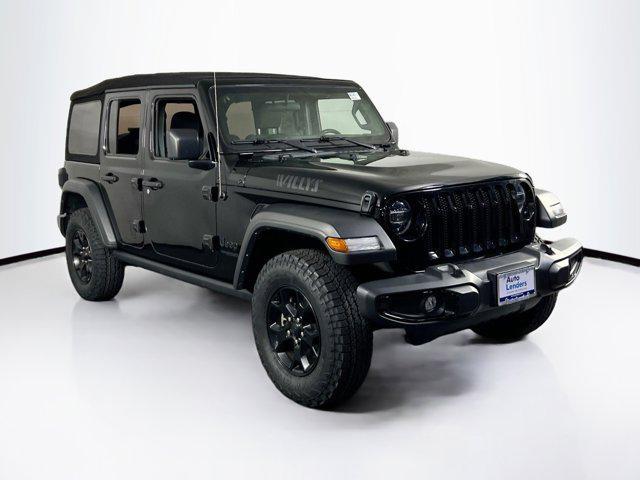 used 2022 Jeep Wrangler car, priced at $34,744