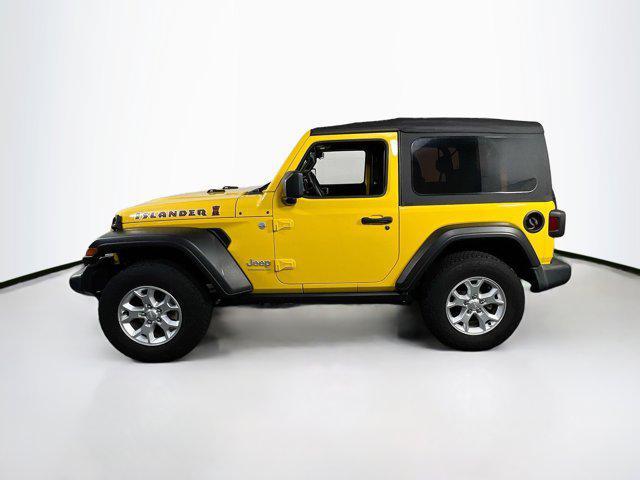 used 2021 Jeep Wrangler car, priced at $28,218