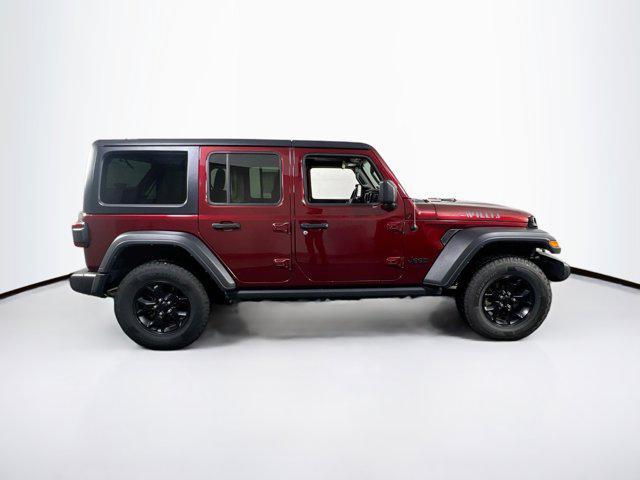 used 2021 Jeep Wrangler car, priced at $31,202