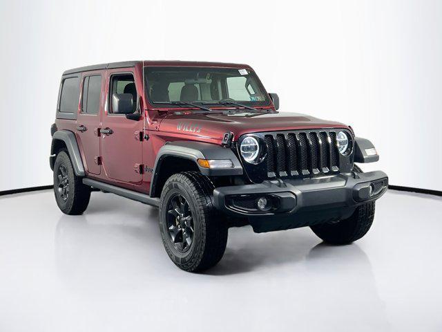 used 2021 Jeep Wrangler car, priced at $31,202