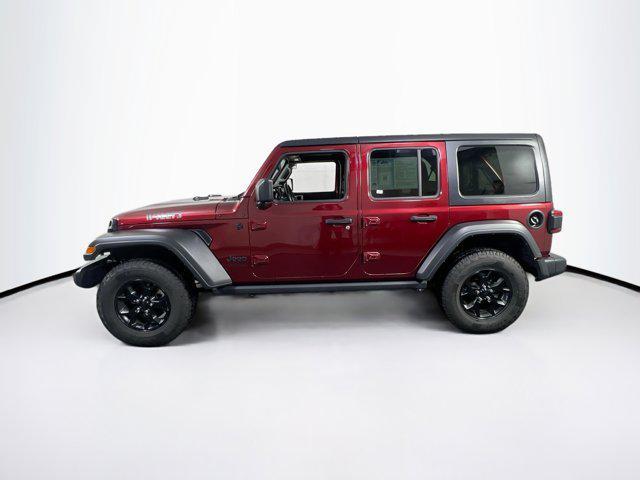 used 2021 Jeep Wrangler car, priced at $31,202