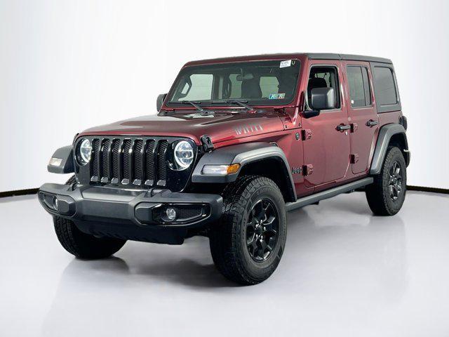 used 2021 Jeep Wrangler car, priced at $31,202