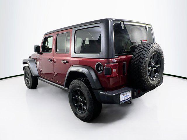 used 2021 Jeep Wrangler car, priced at $31,202