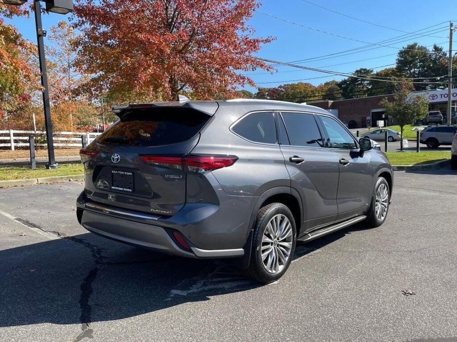 used 2022 Toyota Highlander Hybrid car, priced at $51,791