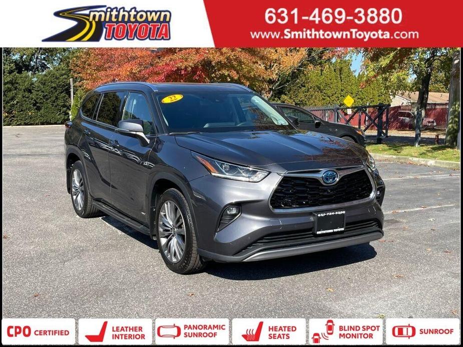 used 2022 Toyota Highlander Hybrid car, priced at $51,791