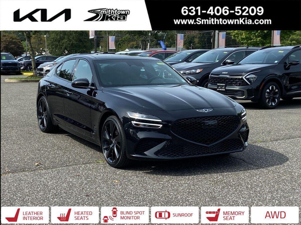 used 2022 Genesis G70 car, priced at $34,995