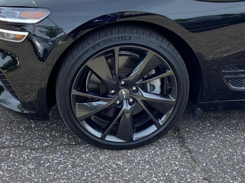 used 2022 Genesis G70 car, priced at $34,995