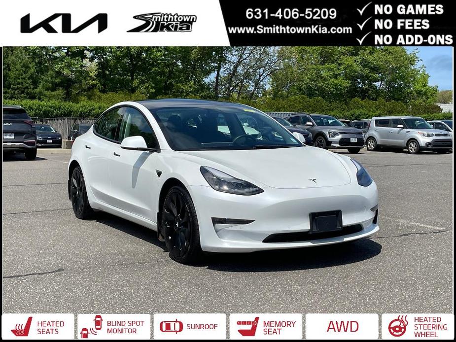 used 2022 Tesla Model 3 car, priced at $26,992