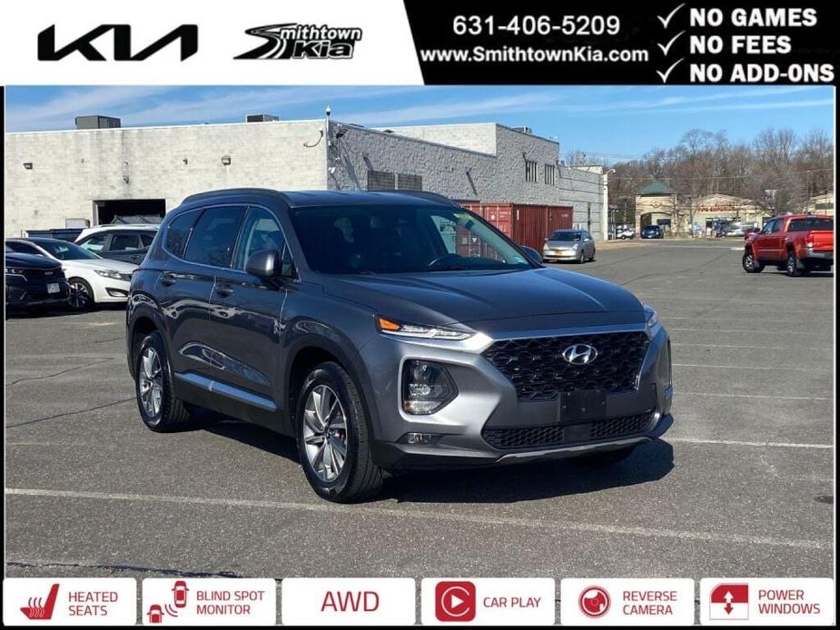 used 2019 Hyundai Santa Fe car, priced at $17,453