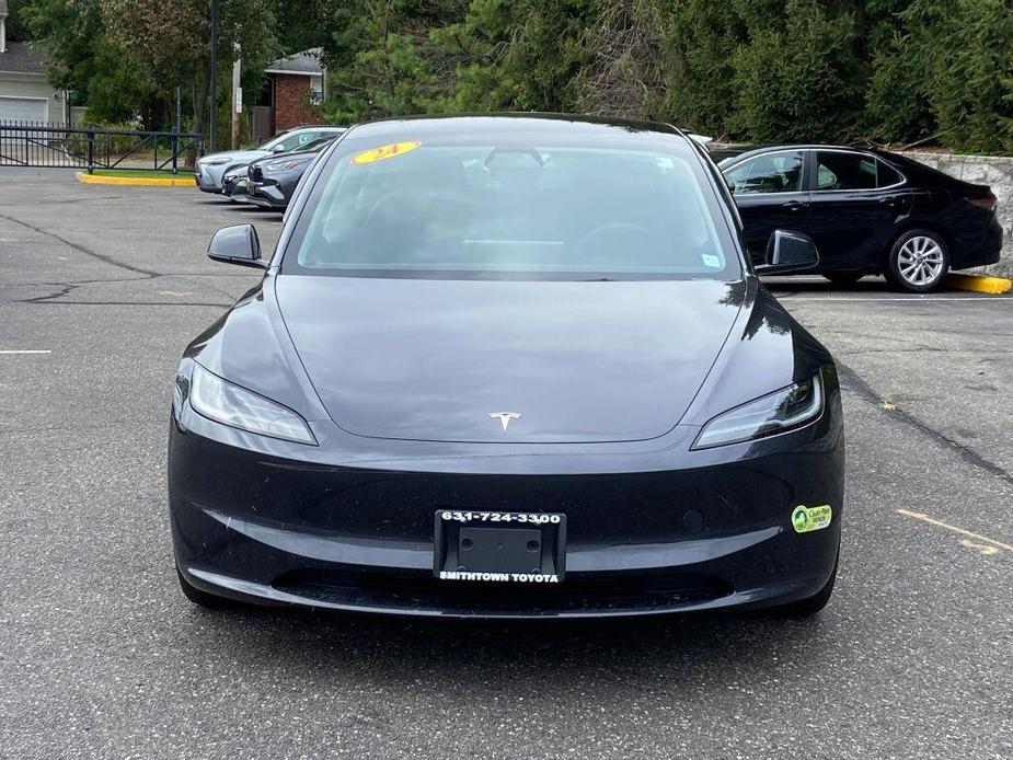 used 2024 Tesla Model 3 car, priced at $36,991