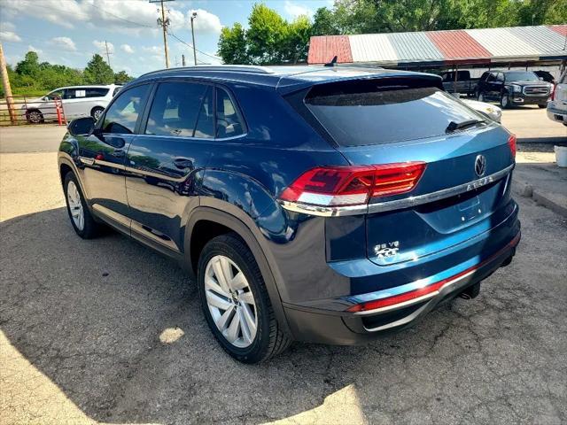 used 2022 Volkswagen Atlas Cross Sport car, priced at $20,995