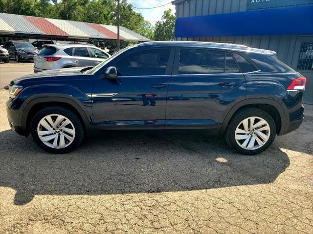 used 2022 Volkswagen Atlas Cross Sport car, priced at $20,995