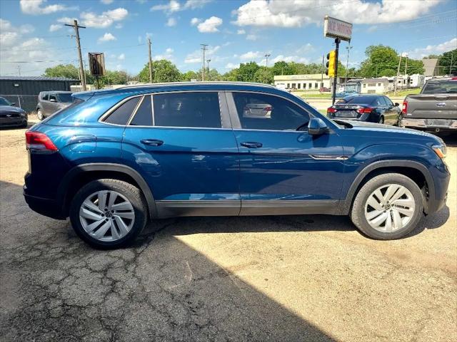 used 2022 Volkswagen Atlas Cross Sport car, priced at $20,995