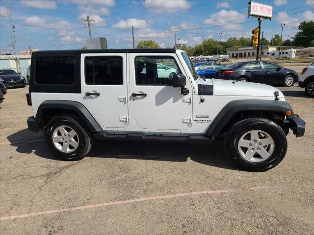 used 2015 Jeep Wrangler Unlimited car, priced at $17,995