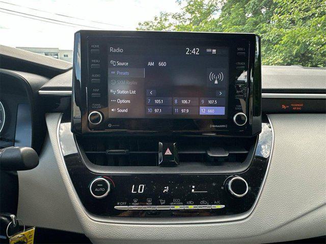 used 2022 Toyota Corolla car, priced at $17,000