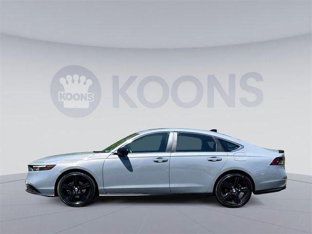 used 2023 Honda Accord Hybrid car, priced at $27,000