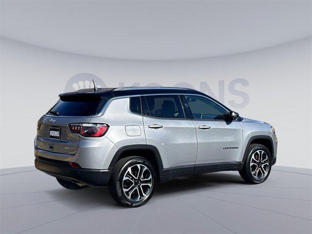 used 2022 Jeep Compass car, priced at $22,500