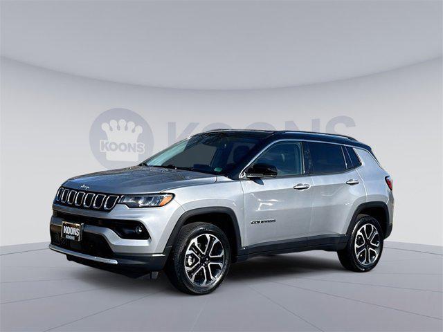 used 2022 Jeep Compass car, priced at $22,500