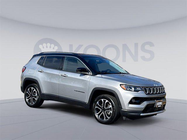 used 2022 Jeep Compass car, priced at $22,500