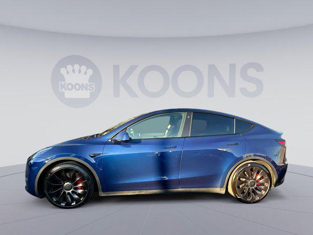 used 2021 Tesla Model Y car, priced at $29,000