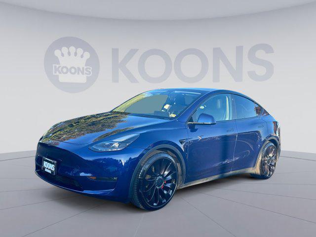 used 2021 Tesla Model Y car, priced at $29,000