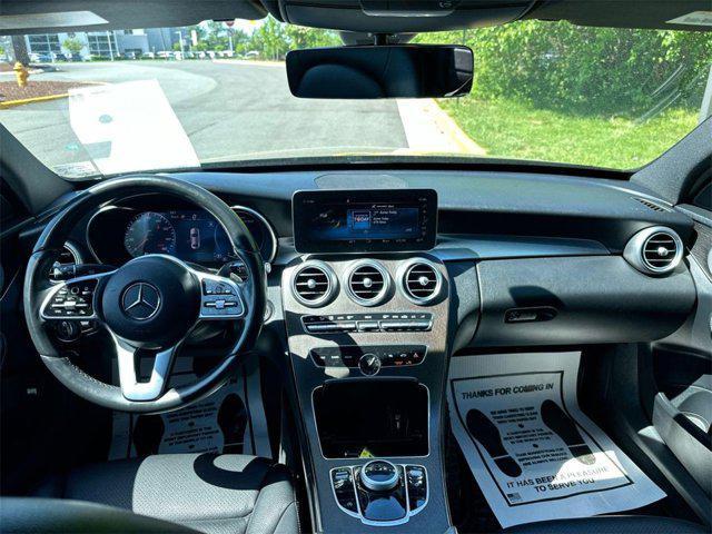 used 2021 Mercedes-Benz C-Class car, priced at $25,000