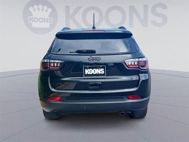 used 2021 Jeep Compass car, priced at $18,500